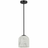 Patrice 1 Light Pendant 7 Inch Tall and 7 Inch Wide by Dainolite - PRC-71P