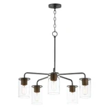 Sleek 5 Light Medium Chandelier by Maxim - 11846-5