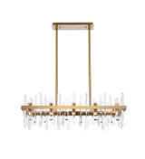 Serena 20 Light Mini Chandelier by Elegant - 2200G36