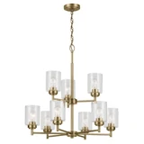 Winslow 9 Light Large 2 Tier Chandelier by Kichler - 44031