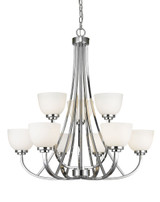 Ashton 9 Light Chandelier 31 Inches Wide by 32.25 Inches High by Z-Lite - 443-9