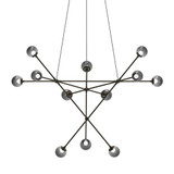 Proton 12 LED Pendant 27 Inch Tall and 40 Inch Wide by Sonneman - 2082