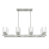 Hartland 8 Up Light Linear Chandelier by Hunter - 19159