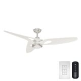 Inez 3 Blade Ceiling Fan with Light Kit 60 Inch Wide by Casablanca Fans - 53469