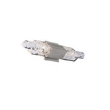 Montage 20.8W 1 LED Bath Vanity 5.5 Inch Tall X 4 Inch Wide by Modern Forms - WS-54424
