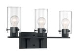 Sommerset 3 Light Vanity Light by Nuvo - 60-717-3BV