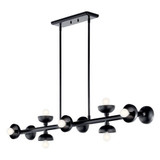 Palta 10 Light Modern Linear Chandelier by Kichler - 52645