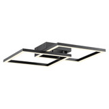 Squared 1 Light 18.5 Inch Wide Flush Mount by Access - 63966