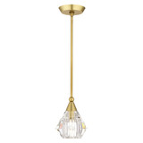 Brussels 1 Light Small Pendant by Livex - 47071