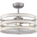 Gulliver 3 Light 23.5 Inch Wide Semi Flush Mount by Progress - P250012