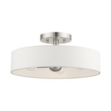 Venlo 4 Light 14 Inch Wide Semi Flush Mount by Livex - 46927