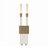 Lisse 2 Light Contemporary Wall Sconce 22.2 Inch Tall by Hubbardton Forge - 203053HF