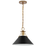 Outpost 1 Light Medium Pendant by Nuvo - 60-75-13W1063H13D