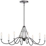 Freesia 8 Light Small Linear Linear Chandelier by Kichler - 52457