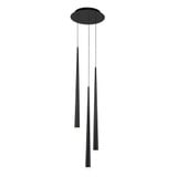 Cascade 3 LED Light Mini Round Chandelier by Modern Forms PD-41803R - PD-41803R