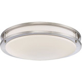 Warden 13W 1 LED 14 Inch Wide Flush Mount by Eurofase - 30124