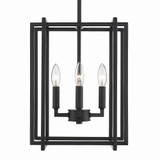 Tribeca 4 Light Mini Chandelier by Golden - 6070-4