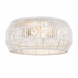 Marlee 1 Light 14.13 Inch Wide Flush Mount by Golden - 6076-FM