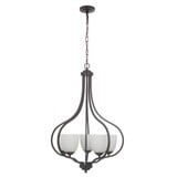 Serene 5 Light Medium Foyer Chandelier by Craftmade - 49935
