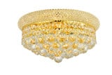 Primo 8 Light 16 Inch Wide Flush Mount by Elegant - V1800F16