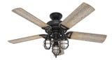 Starklake 52 Inch Ceiling Fan with LED Light Kit by Hunter Fans - 1000953