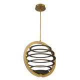Ombra 2 Light Medium Chandelier by Eurofase - 38152