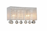 Water Drop 3 Light Wall Sconce by CWI - 5005W18C-109218