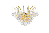 Victoria 3 Light Wall Sconce by Elegant - V8031W16