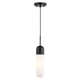 Thalia 1 Light Mini Pendant 15.5 Inch Tall and 4.75 Inch Wide by Vaxcel - P0420