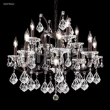 Cosenza 13 Light Large 2 Tier Chandelier by James Moder - 40600CO13LC