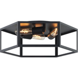 Creed 10W 3 LED 13.875 Inch Wide Flush Mount by Matteo - X64503