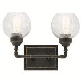Niles 2 Light Vanity Light by Kichler - 45591