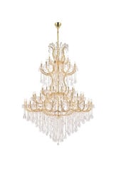Maria Theresa 84 Light Oversized Chandelier by Elegant 2800G96 - 2800G96