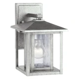 Hunnington 1 Light Small Outdoor Wall Lantern 11 Inch Tall by Generation - 88025