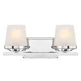 Klein 2 Light Bath Vanity 7.25 Inch Tall and 15.5 Inch Wide by Savoy House - L8-5250-2