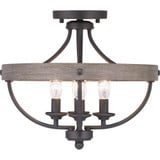 Gulliver 4 Light 15.25 Inch Wide Semi Flush Mount by Progress - P350117