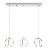 Lock 3 Light Small Linear Pendant by AFX - LCKP09L30D1LNR3