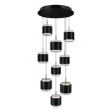 Banded 79W 9 4CCT LED Pendant 5 Inch Tall and 17 Inch Wide by dweLED - PD-68909R