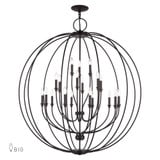 Milania 19 Light Oversized Foyer Chandelier by Livex - 46991