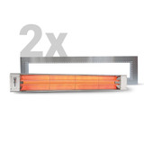Electric Heater and Flush Mount Frame Bundle By Eurofase - Bundle-H-FM