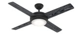 Marconi 52 Inch Ceiling Fan with LED Light Kit by Hunter Fans - 1001051