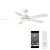Odyssey 5 Blade Ceiling Fan with Light Kit 52 Inches Wide by WAC  - F-005