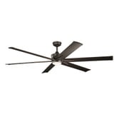 Szeplo Patio Ceiling Fan with Light Kit 80 Inch wide by Kichler - 300301