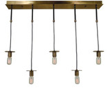Juliette 5 Light Oversized Island Chandelier by Framburg - 4898