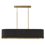 Donovan 5 Light Linear Chandelier 9 Inch Tall X 44.25 Inch Wide by Capital - 850751