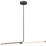 Corvette 1 LED Light Oversized Pendant by Dainolite - CVT-4824LEDHP