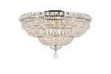 Tranquil 12 Light 24 Inch Wide Flush Mount by Elegant - V2528F24