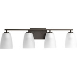 Leap 4 Light Vanity Light by Progress - P300134