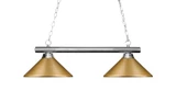 Sharp Shooter 2 Light Medium Island Pendant by Z-Lite - 155-2S