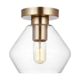 Jett 1 Light 8 Inch Wide Semi Flush Mount by Generation - 7002401-8258